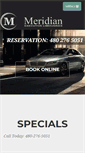 Mobile Screenshot of meridianexecutivelimo.com